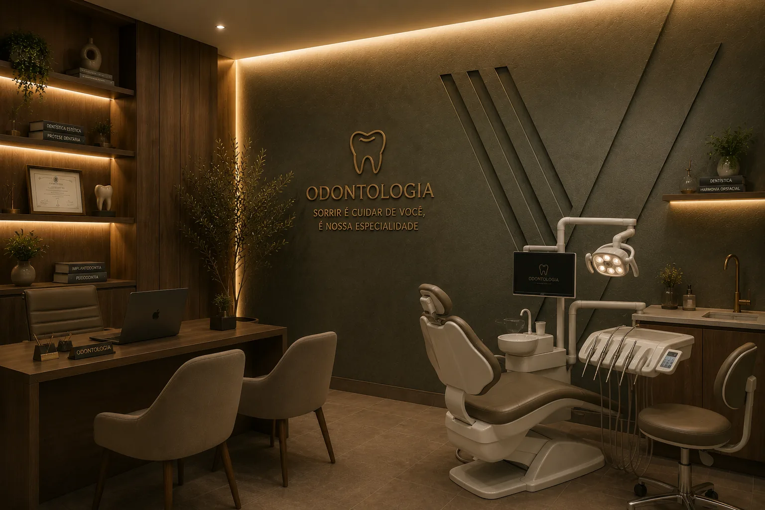 Consultório para odontologia na Vellare, em Itajaí